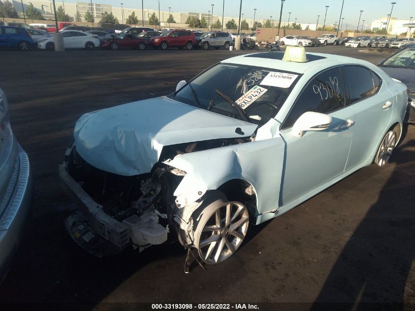 2013 LEXUS IS 250 250 JTHBF5C26D5186989