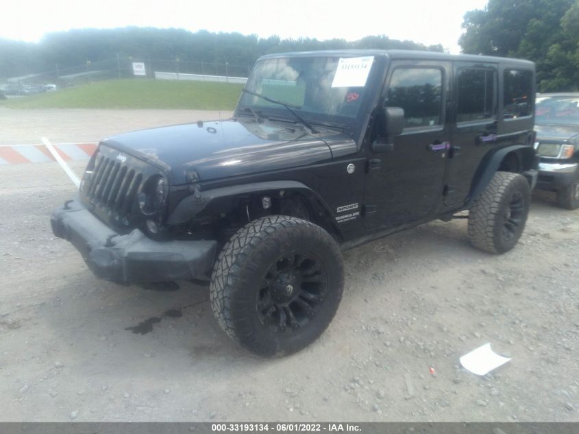 2015 JEEP WRANGLER UNLIMITED SPORT 1C4BJWDGXFL676138