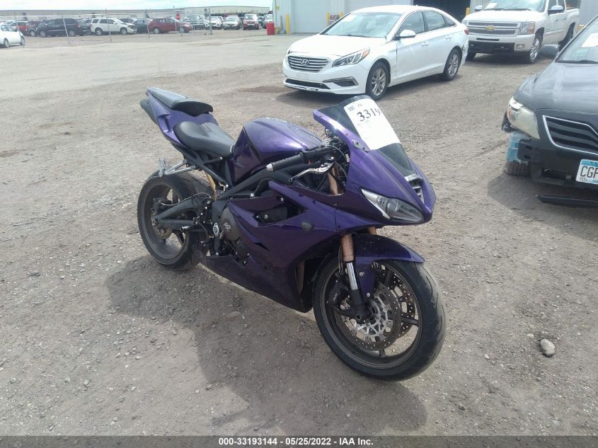 2009 TRIUMPH MOTORCYCLE DAYTONA 675 SMTD00NS19J394158
