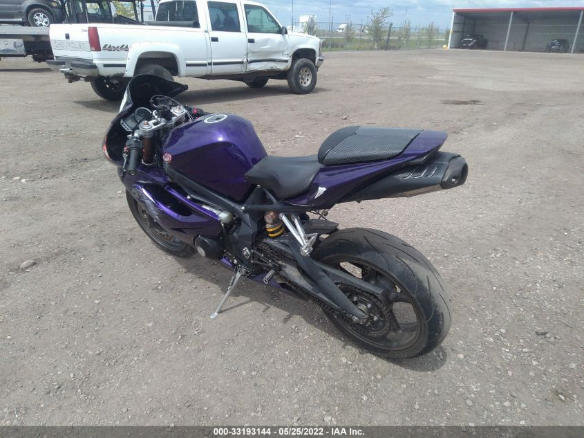 2009 TRIUMPH MOTORCYCLE DAYTONA 675 SMTD00NS19J394158