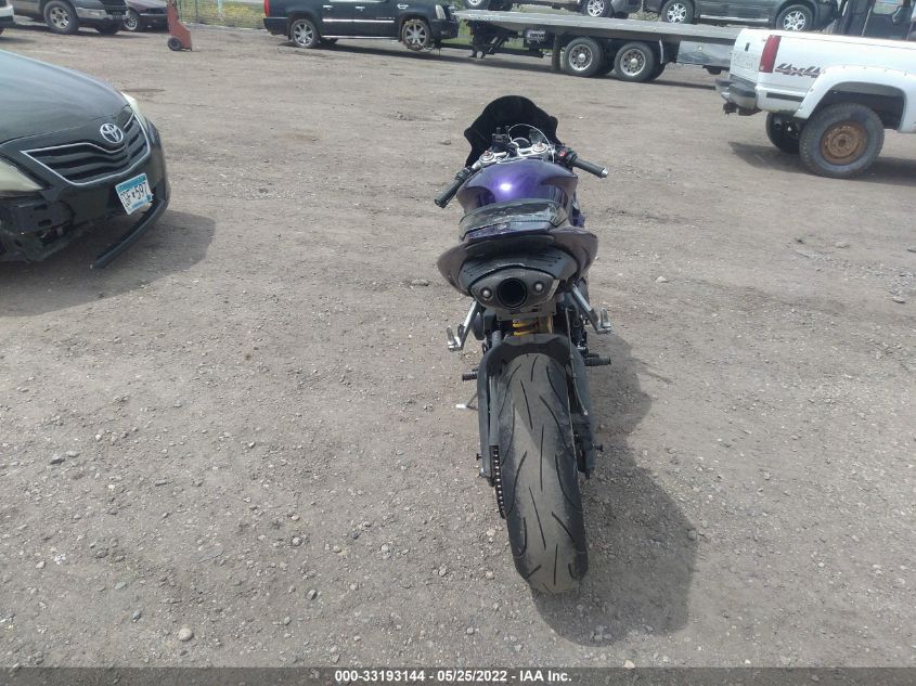 2009 TRIUMPH MOTORCYCLE DAYTONA 675 SMTD00NS19J394158