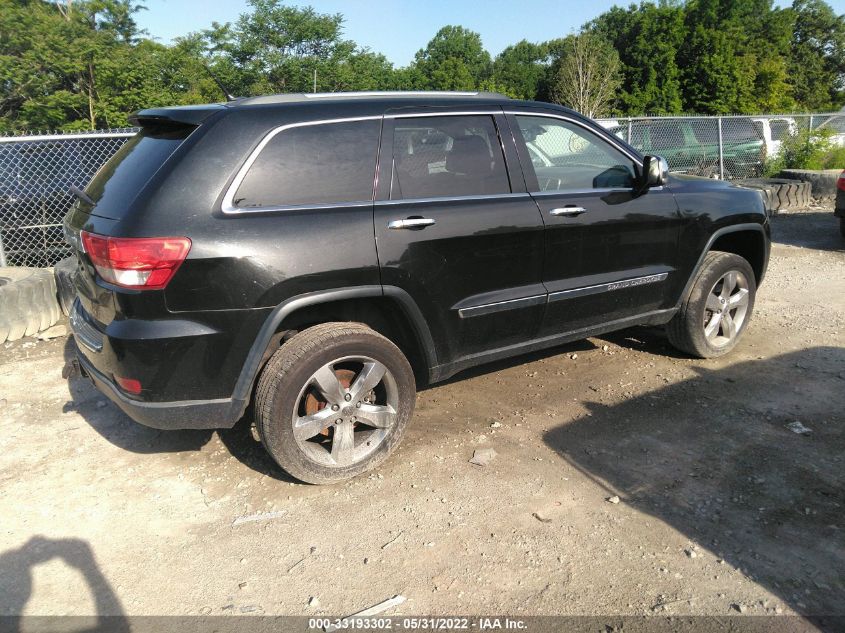 2013 JEEP GRAND CHEROKEE OVERLAND 1C4RJFCG1DC598880