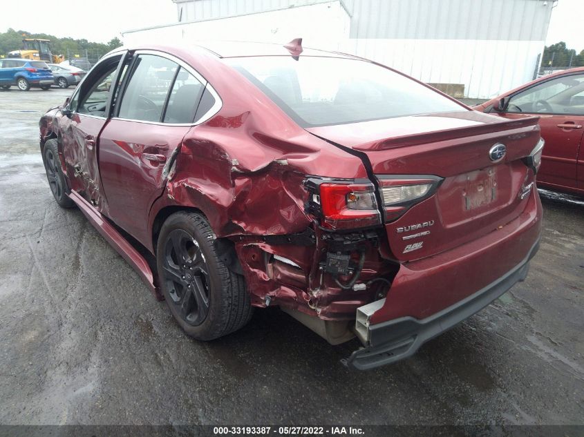 2022 SUBARU LEGACY SPORT 4S3BWAH67N3007006