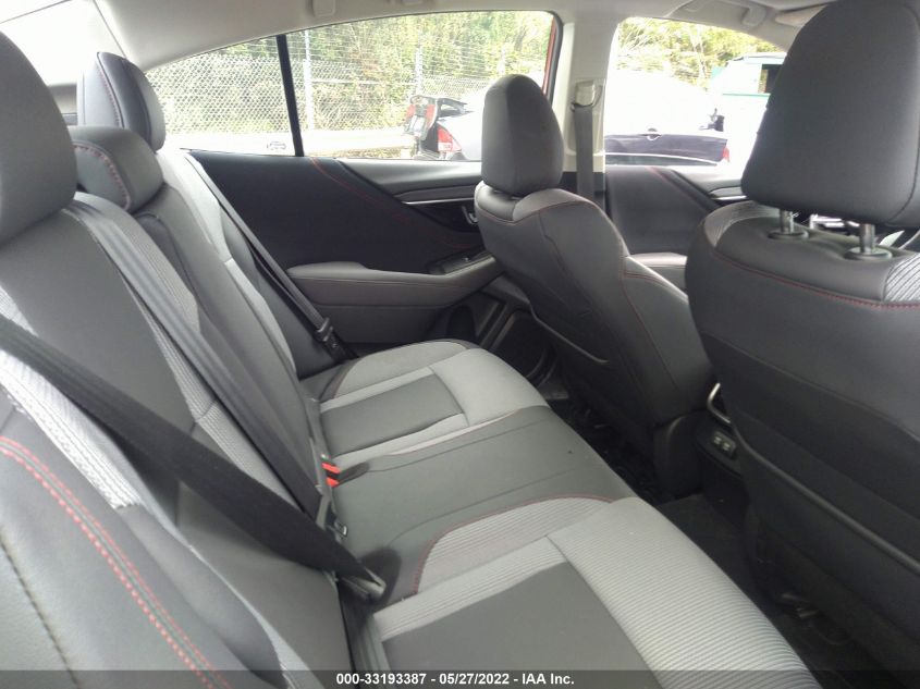 2022 SUBARU LEGACY SPORT 4S3BWAH67N3007006