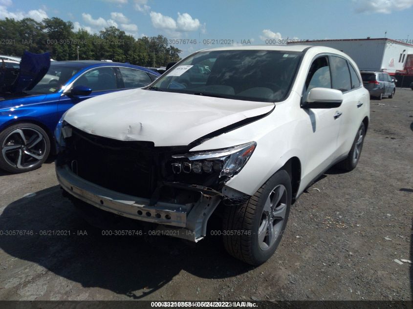 2014 ACURA MDX 5FRYD3H25EB006219