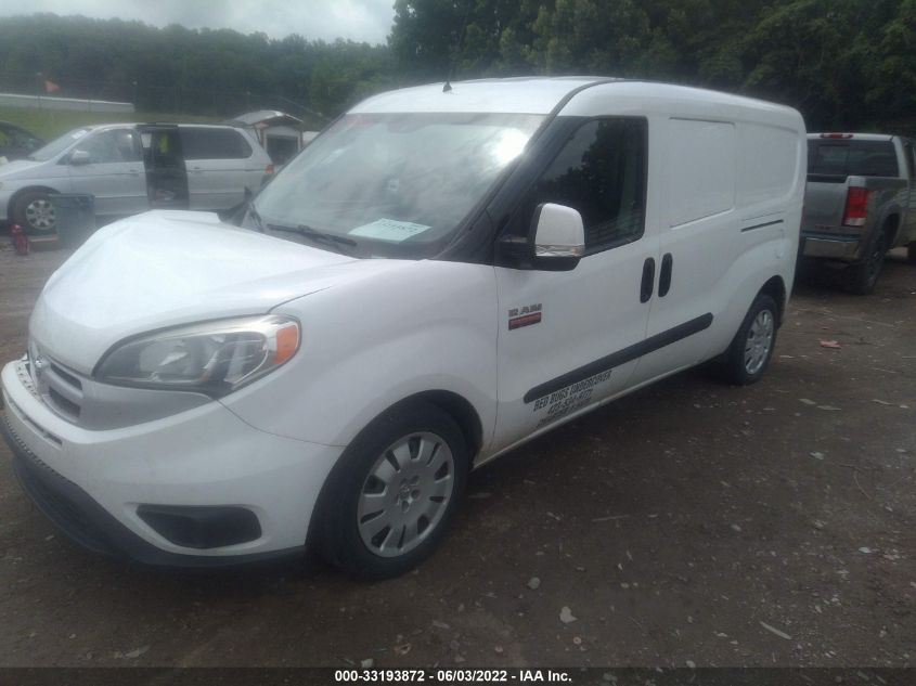2016 RAM PROMASTER CITY CARGO VAN TRADESMAN SLT ZFBERFBT1G6C40404