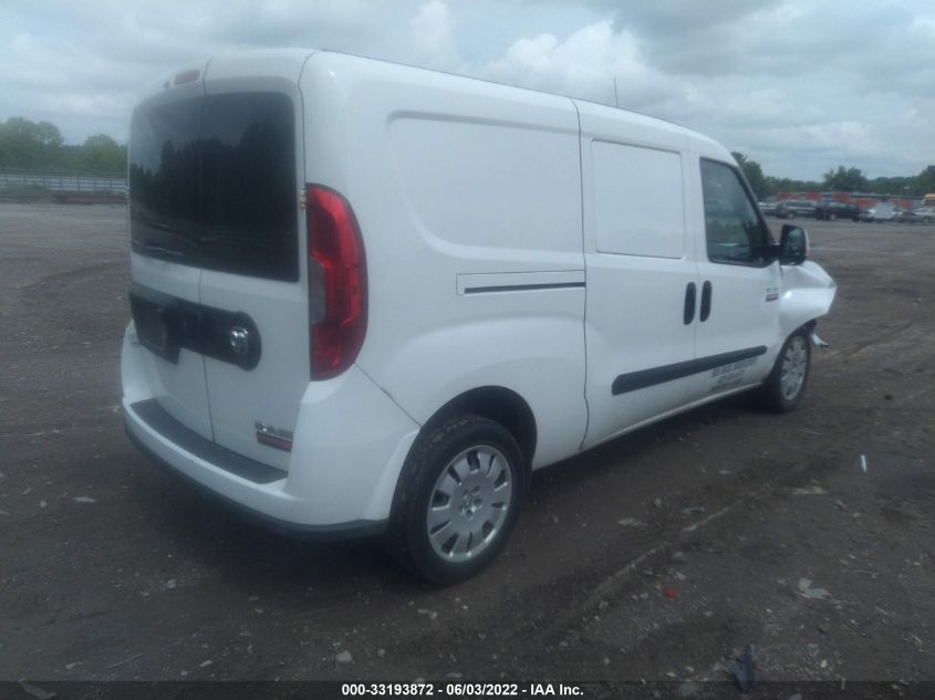 2016 RAM PROMASTER CITY CARGO VAN TRADESMAN SLT ZFBERFBT1G6C40404