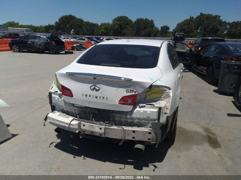 2013 INFINITI G37 SEDAN X JN1CV6AR1DM751155