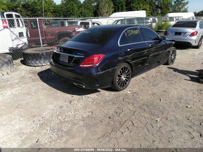 2017 MERCEDES-BENZ C-CLASS C 300 55SWF4KB7HU179700