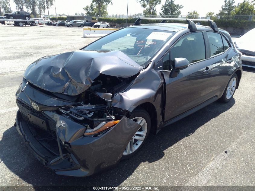 2022 TOYOTA COROLLA HATCHBACK SE/NIGHTSHADE/XSE JTND4MBE9N3168937