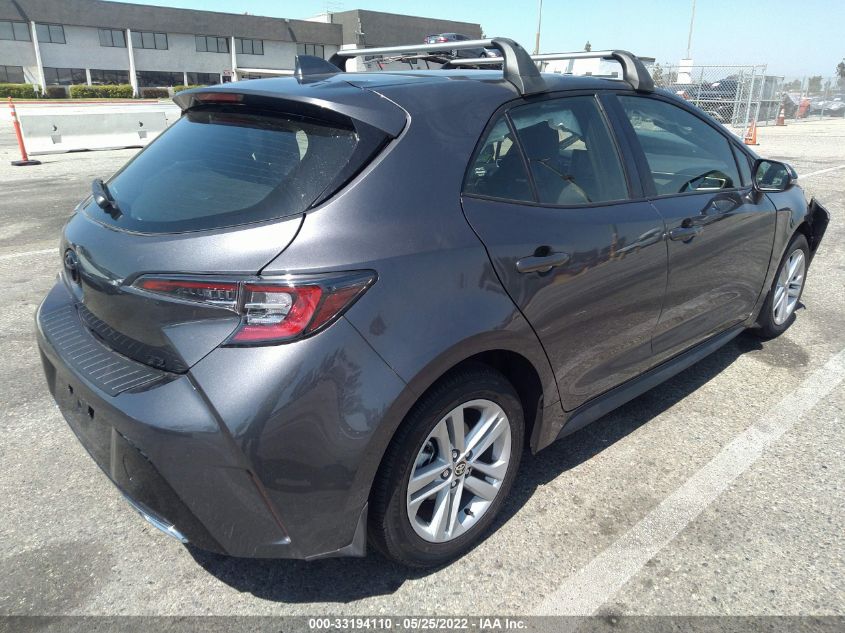 2022 TOYOTA COROLLA HATCHBACK SE/NIGHTSHADE/XSE JTND4MBE9N3168937
