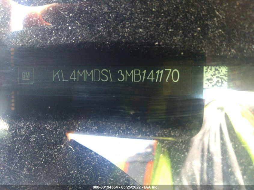 2021 BUICK ENCORE GX SELECT KL4MMDSL3MB141170