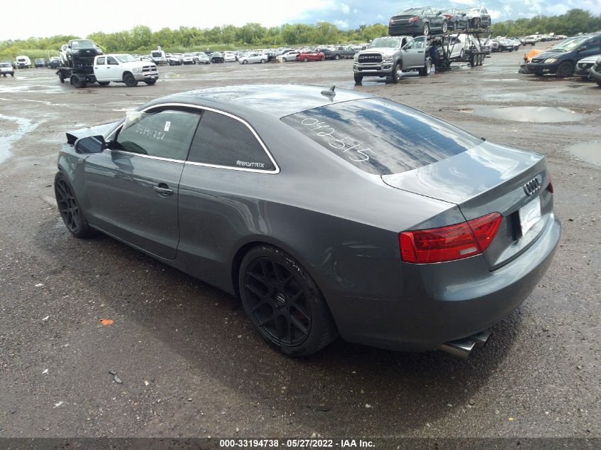 2013 AUDI A5 PREMIUM WAUCFAFR4DA042515