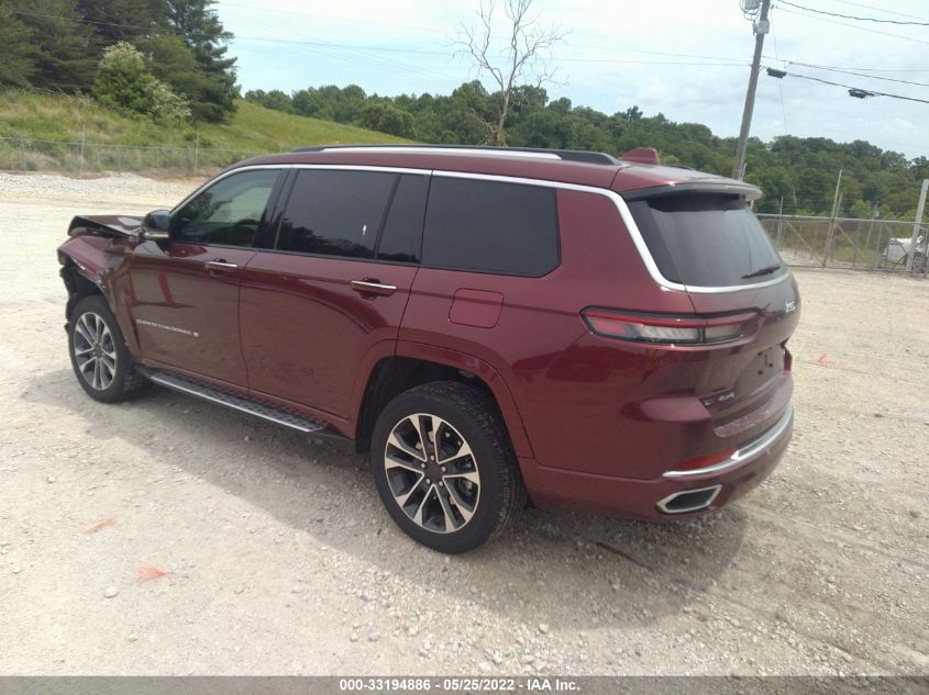 2021 JEEP GRAND CHEROKEE L OVERLAND 1C4RJKDTXM8177747
