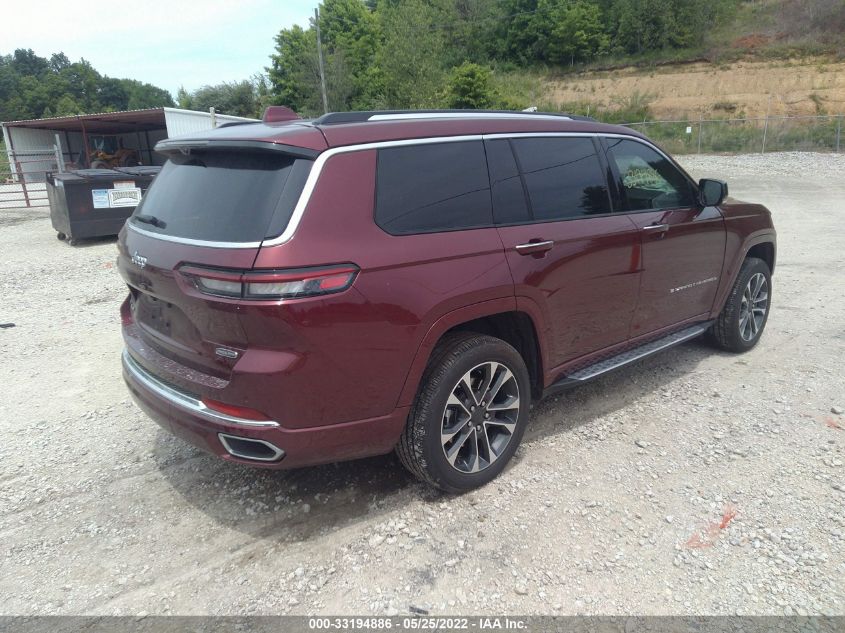 2021 JEEP GRAND CHEROKEE L OVERLAND 1C4RJKDTXM8177747