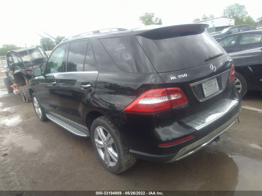 2013 MERCEDES-BENZ M-CLASS ML 350 4JGDA5HB7DA217901