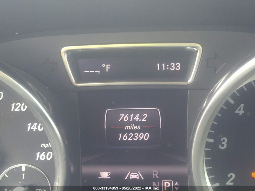 2013 MERCEDES-BENZ M-CLASS ML 350 4JGDA5HB7DA217901