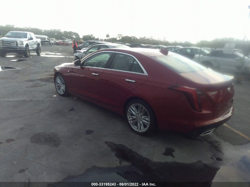 2020 CADILLAC CT4 PREMIUM LUXURY 1G6DB5RK7L0134721