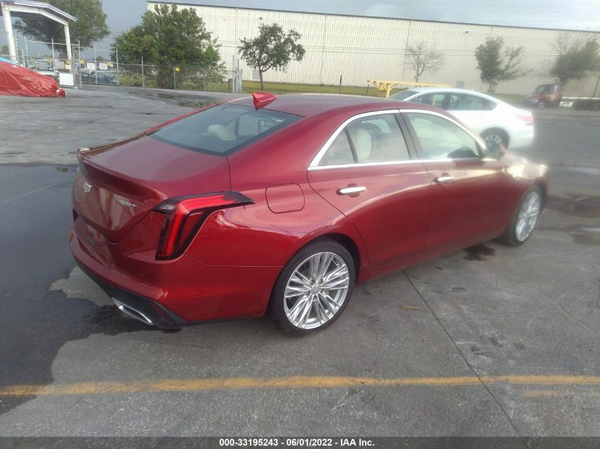 2020 CADILLAC CT4 PREMIUM LUXURY 1G6DB5RK7L0134721