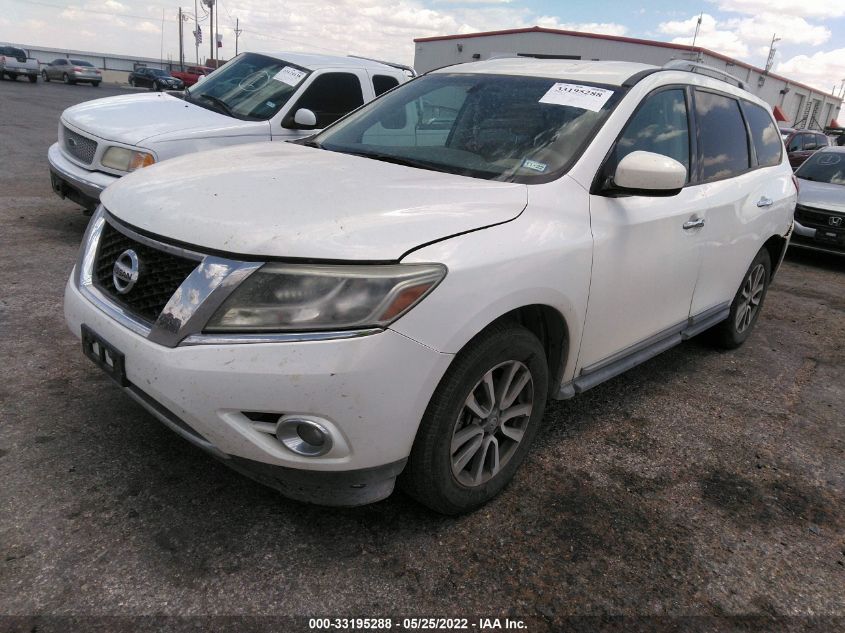 2013 NISSAN PATHFINDER SL 5N1AR2MN4DC635394