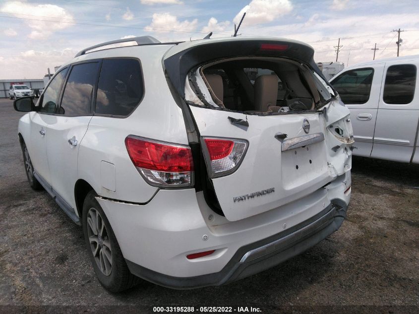 2013 NISSAN PATHFINDER SL 5N1AR2MN4DC635394