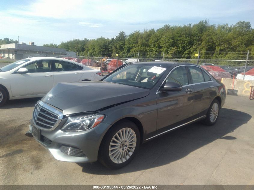 2017 MERCEDES-BENZ C-CLASS C 300 55SWF4KBXHU211393