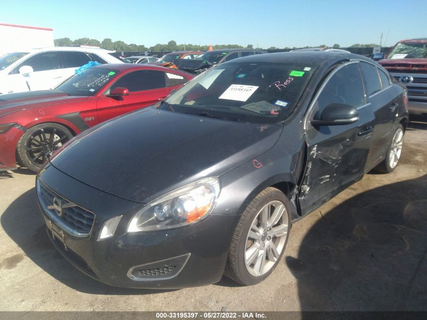 2013 VOLVO S60 T5 YV1612FS2D2186107