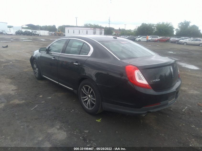 2013 LINCOLN MKS ECOBOOST 1LNHL9FTXDG610710