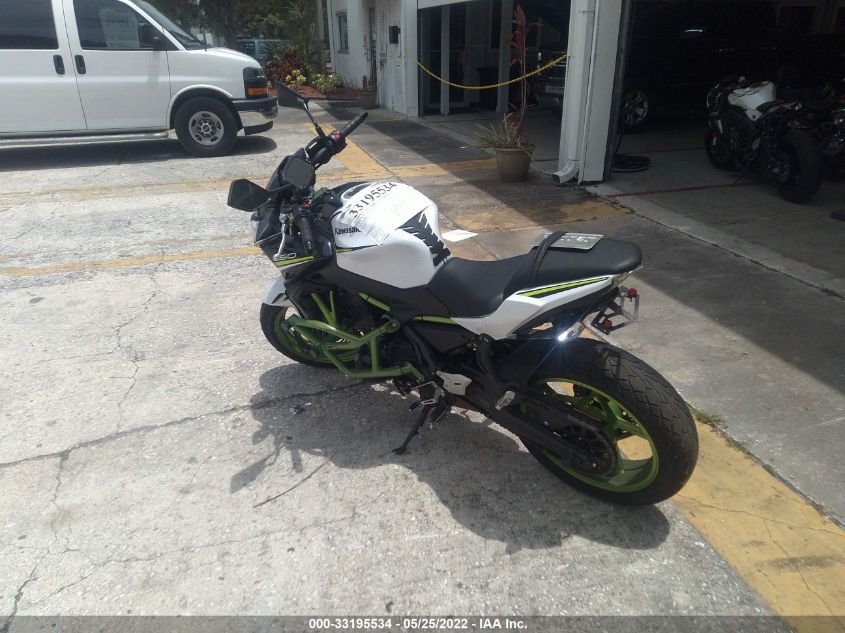 2021 KAWASAKI ER650 K ML5EREK18MDA43043