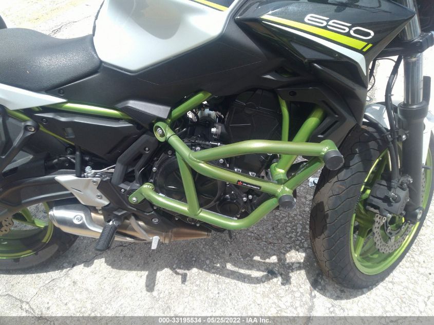 2021 KAWASAKI ER650 K ML5EREK18MDA43043