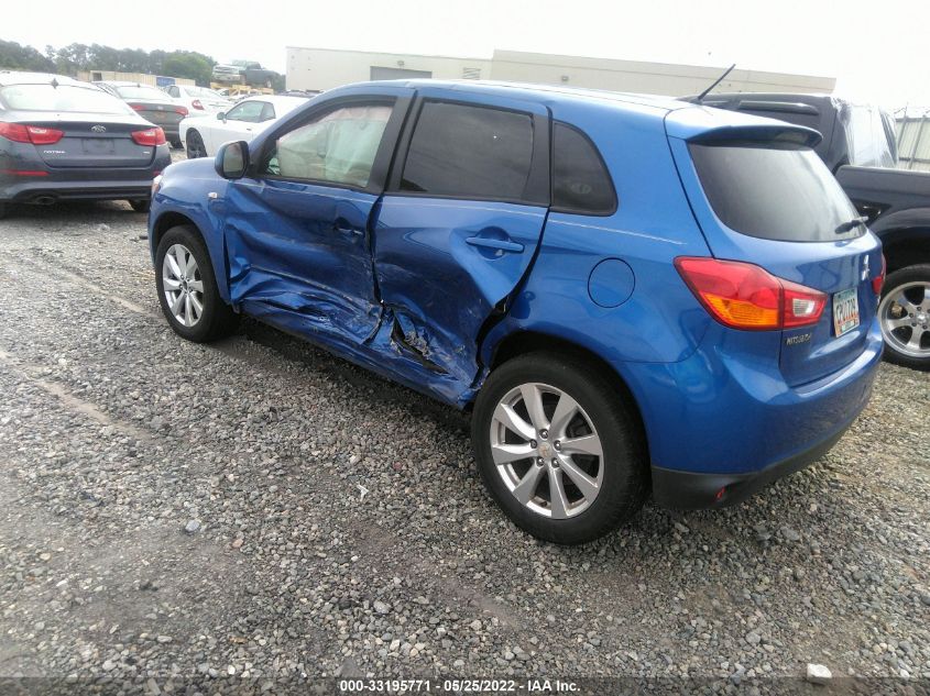2015 MITSUBISHI OUTLANDER SPORT ES 4A4AP3AU8FE051995