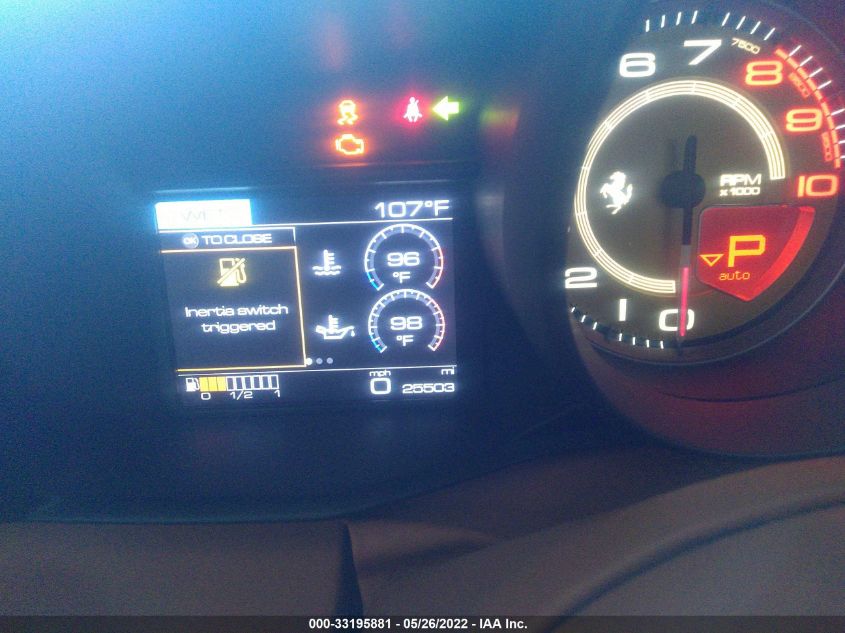 2016 Ferrari 488 GTB - ZFF79ALA5G0214993