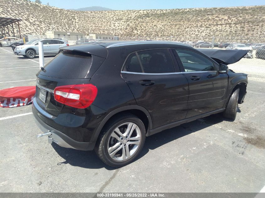 2017 MERCEDES-BENZ GLA GLA 250 WDCTG4EB3HJ321542