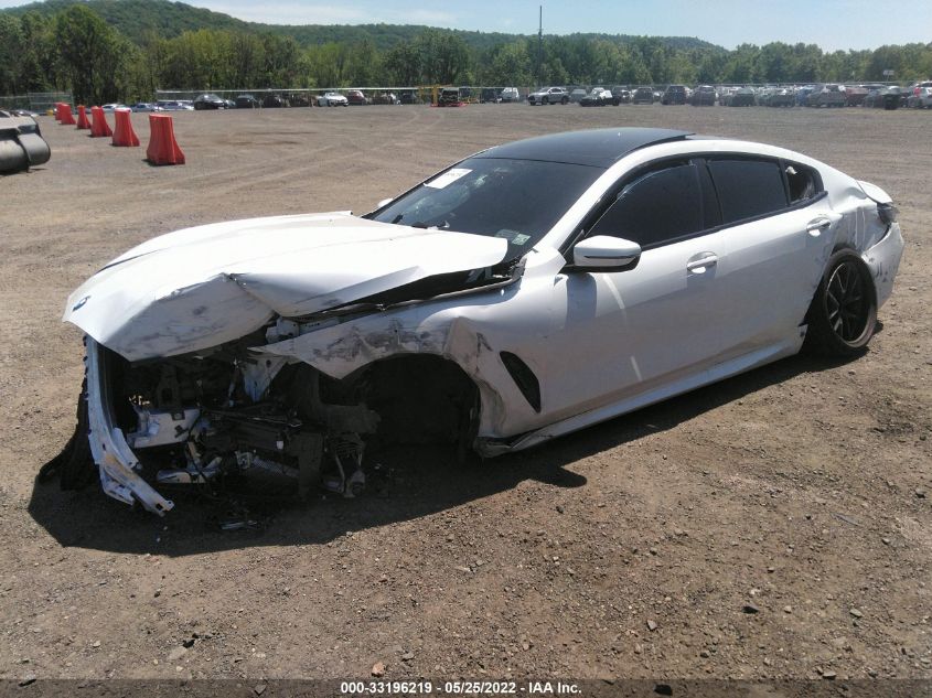 2020 BMW 8 SERIES M850I WBAGV8C09LBP48990