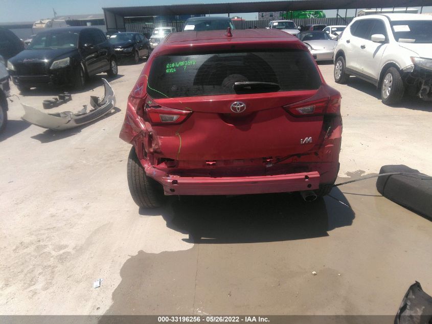 2018 TOYOTA COROLLA IM JTNKARJE9JJ563799