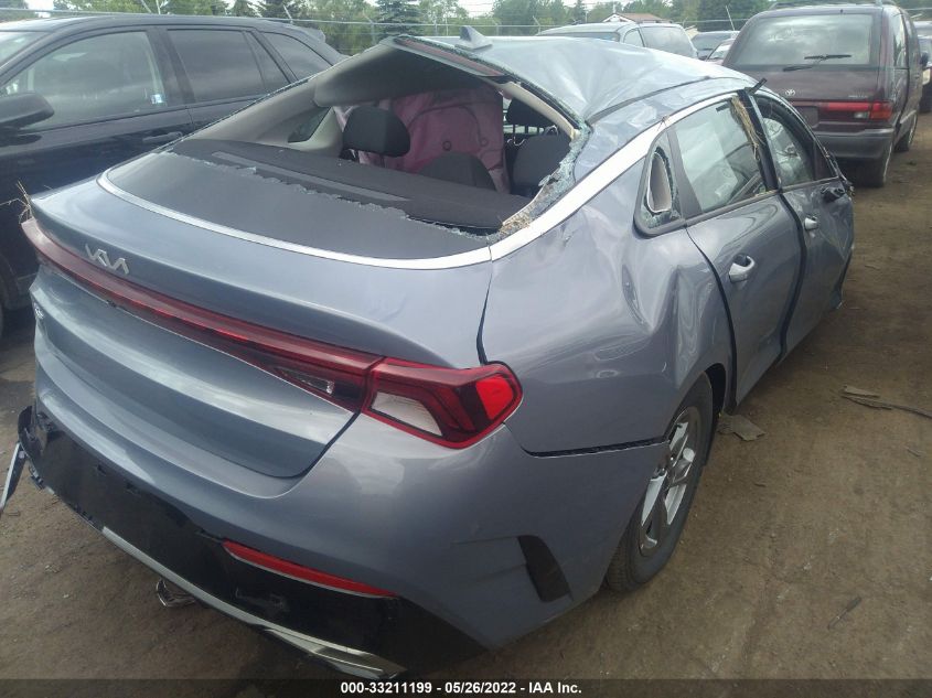 2022 KIA K5 LXS 5XXG14J26NG147576