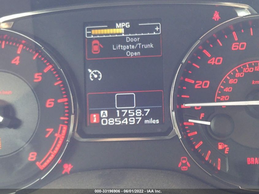 2015 SUBARU WRX JF1VA1A66F9816748