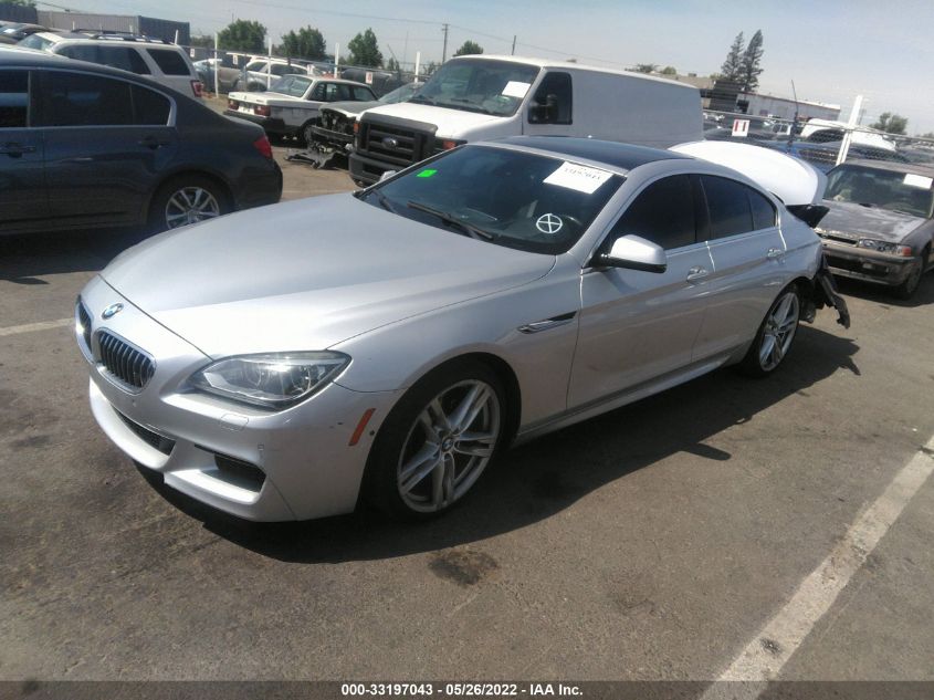 2013 BMW 6 SERIES 640I WBA6A0C52DDF14106