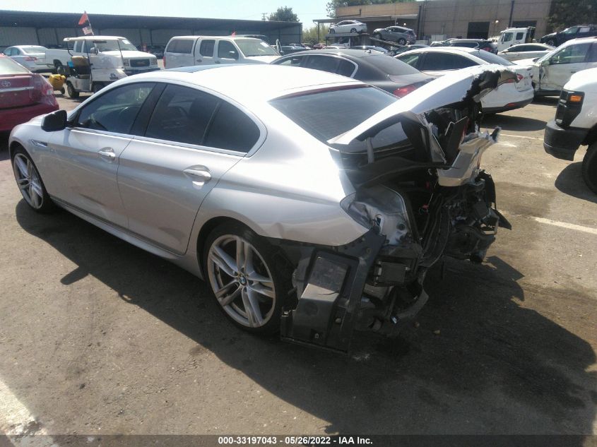2013 BMW 6 SERIES 640I WBA6A0C52DDF14106