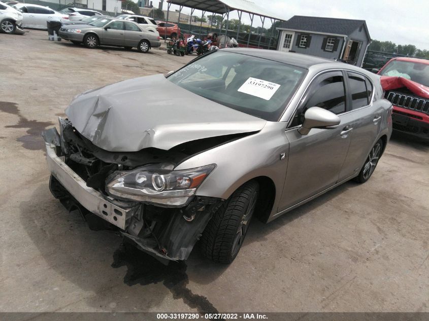 2017 LEXUS CT CT 200H JTHKD5BH4H2290657