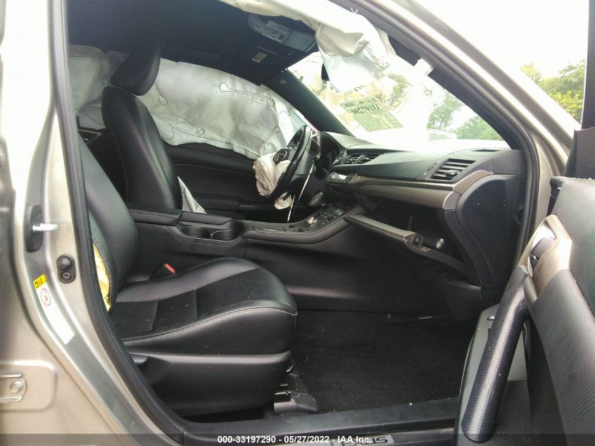 2017 LEXUS CT CT 200H JTHKD5BH4H2290657