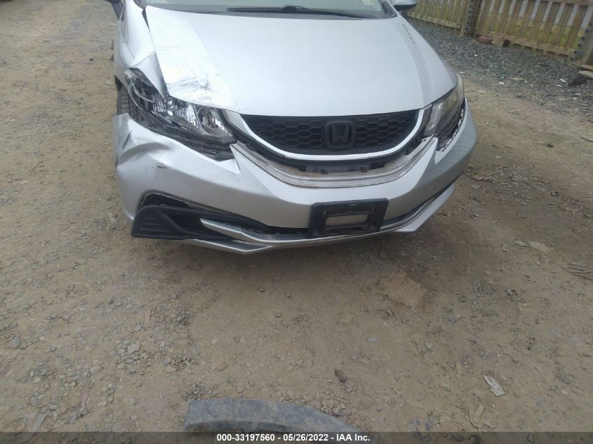 2013 HONDA CIVIC SDN LX 19XFB2F5XDE232444