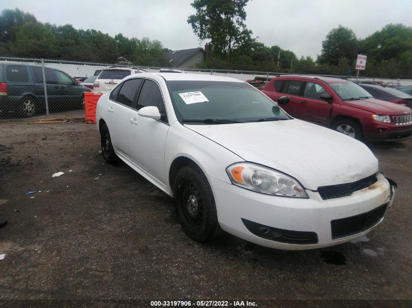 2013 CHEVROLET IMPALA POLICE 2G1WD5E36D1116417