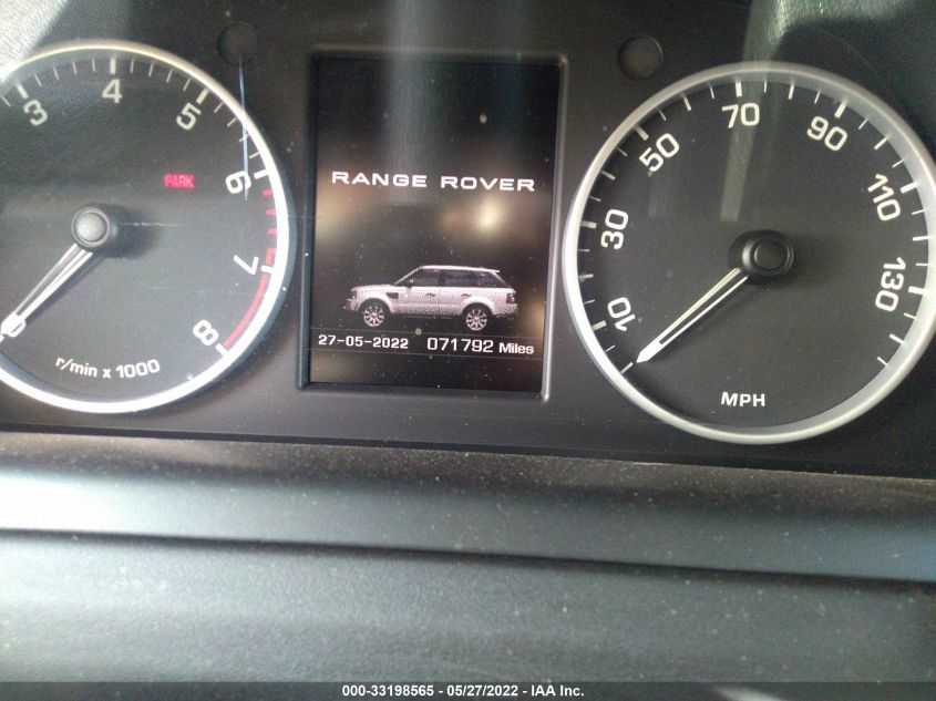 2013 LAND ROVER RANGE ROVER SPORT HSE SALSF2D45DA769442