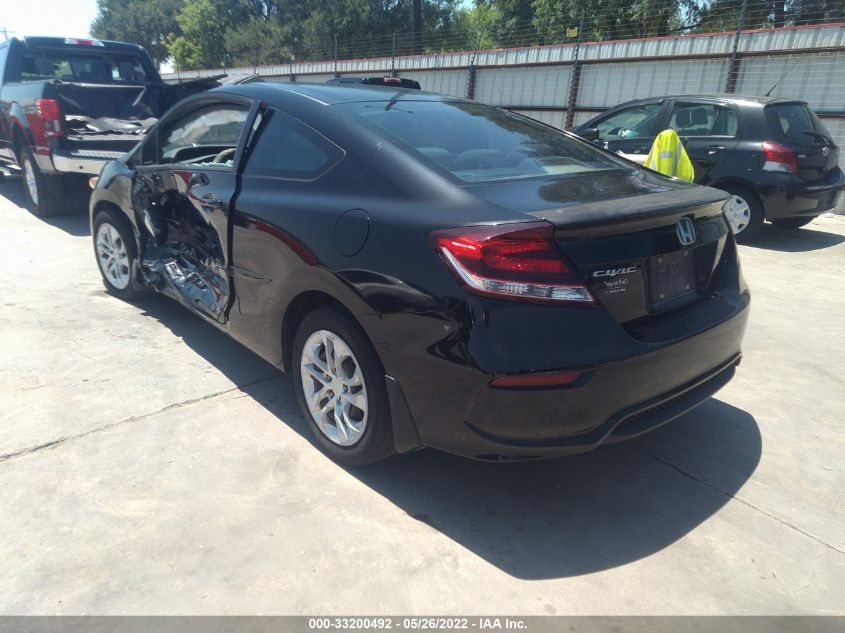 2014 HONDA CIVIC COUPE LX 2HGFG3B53EH501629