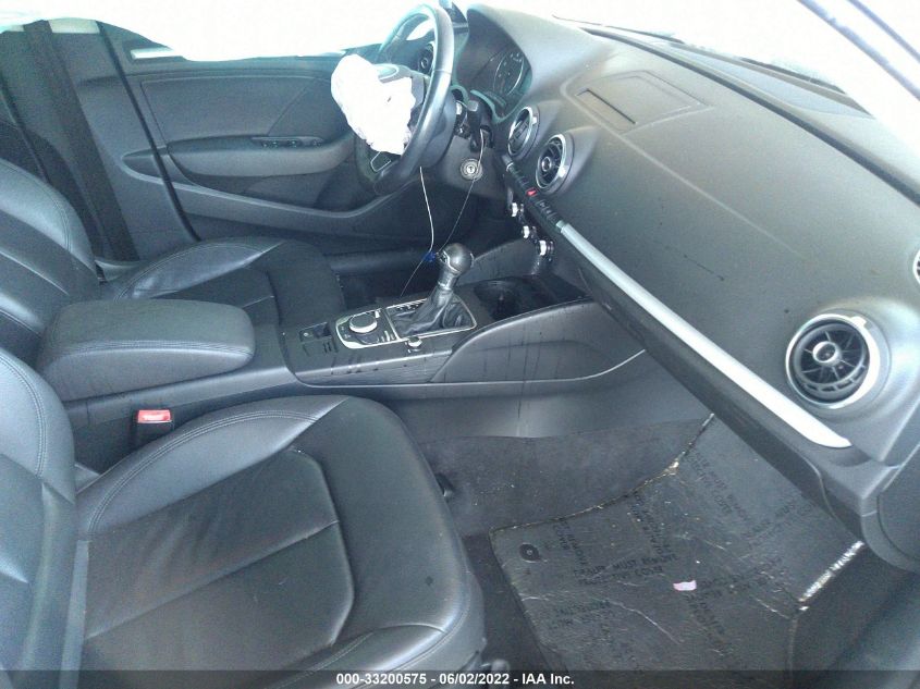 2015 AUDI A3 1.8T PREMIUM WAUACGFFXF1079869