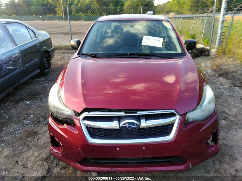 2013 SUBARU IMPREZA SEDAN JF1GJAA66DG016212