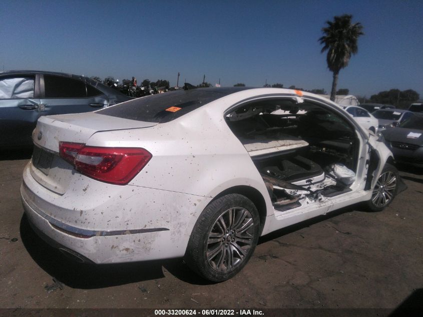 2015 KIA CADENZA PREMIUM KNALN4D71F5196519
