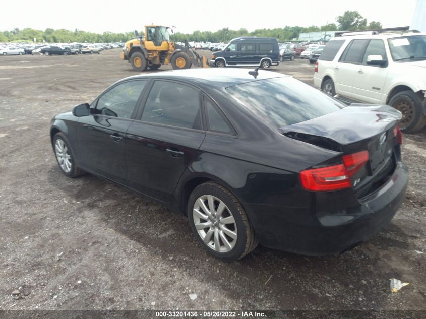 2013 AUDI A4 WAUBFCFL4DN034295
