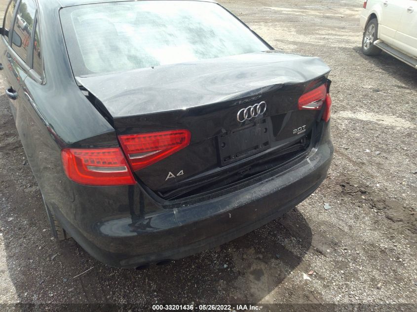 2013 AUDI A4 WAUBFCFL4DN034295